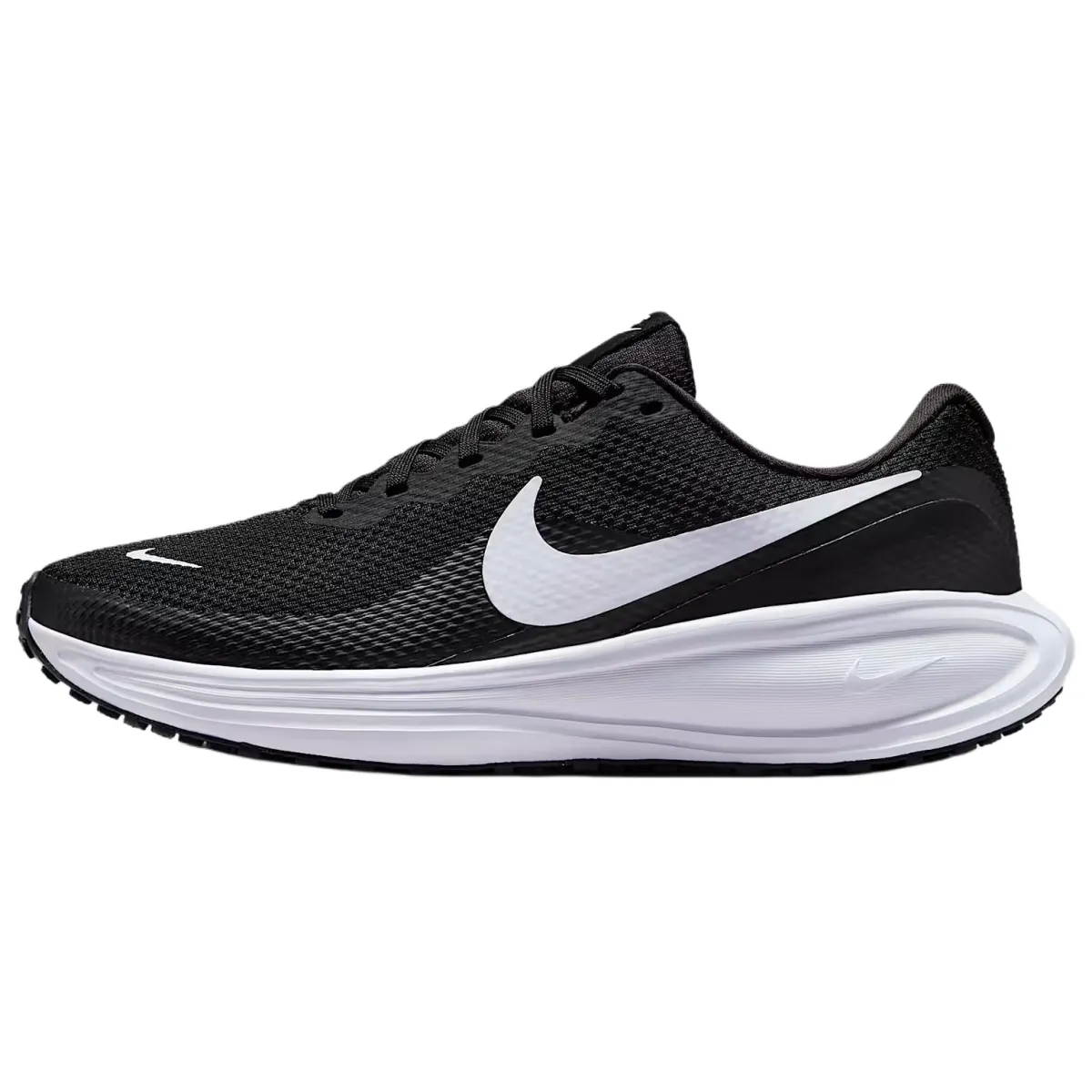 Nike REVOLUTION 8 Mesh Breathable Low top Long Distance Running Sprint Running Shoes Women's Black