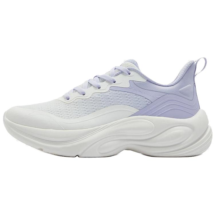 361° Spiritual Fox 2.0 Abrasion Resistant Breathable Low top Casual Running Shoes Women’s White Purple