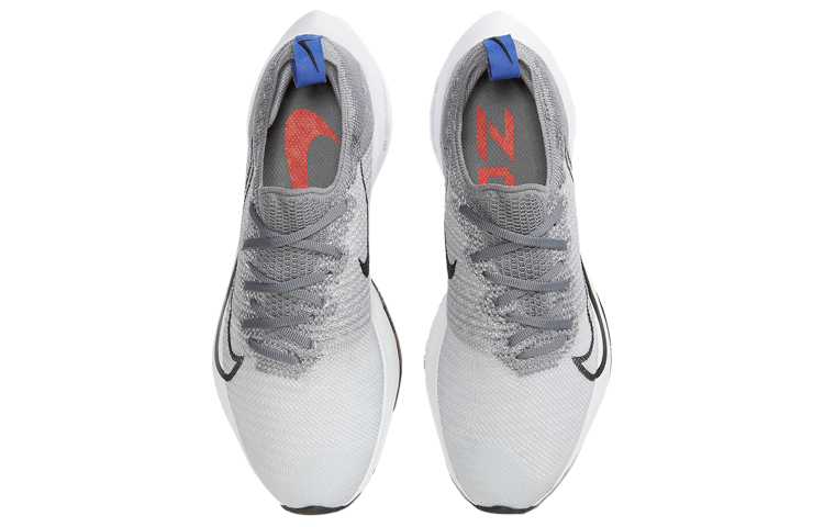 Женские кроссовки Nike Air Zoom Tempo FK (серо-голубые) — фото 4