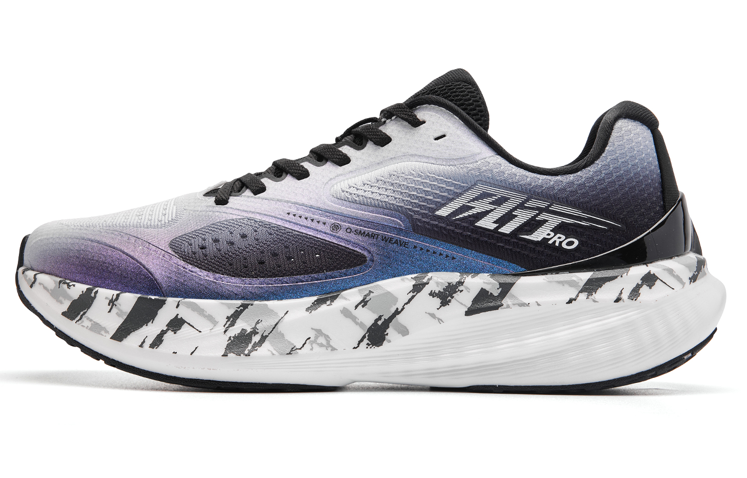 QIAODAN Wind Popular PRO Cushioning Slip Resistant Abrasion Resistant Low top Running Shoes Men’s Jordan White Black