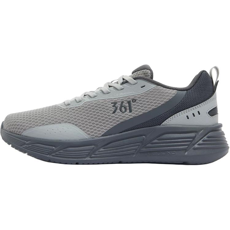 361° Cushioning Breathable Lightweight Low top Casual Running Shoes Men’s Gray