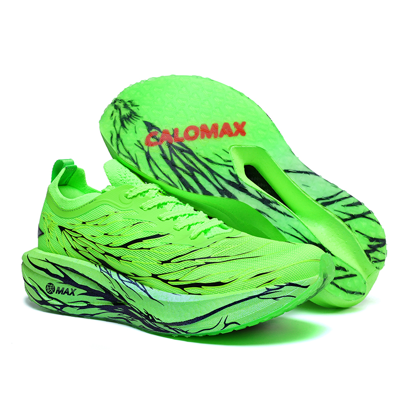 CALOMAX Running Shoes Unisex Low Top Black