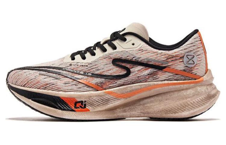 Erke Zhijing 1.0 Full Length Carbon Plate Slip Resistant Abrasion Resistant Low top Running Shoes Women’s Brown