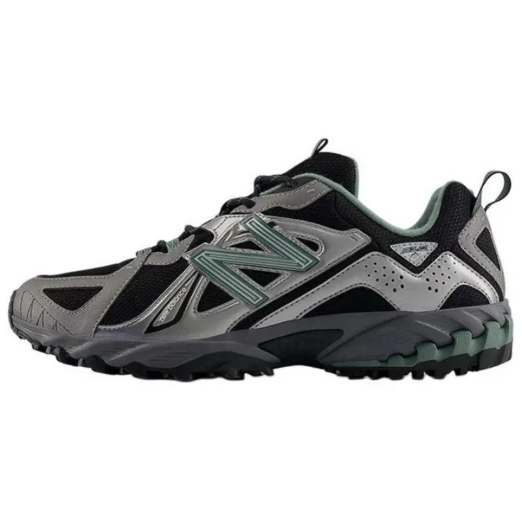 New Balance 610v1 Low top Outdoor Shoes Unisex Silver Black