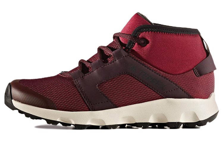 Adidas Terrex Voyager Outdoor Shoes Women's Mid Top Dark Red