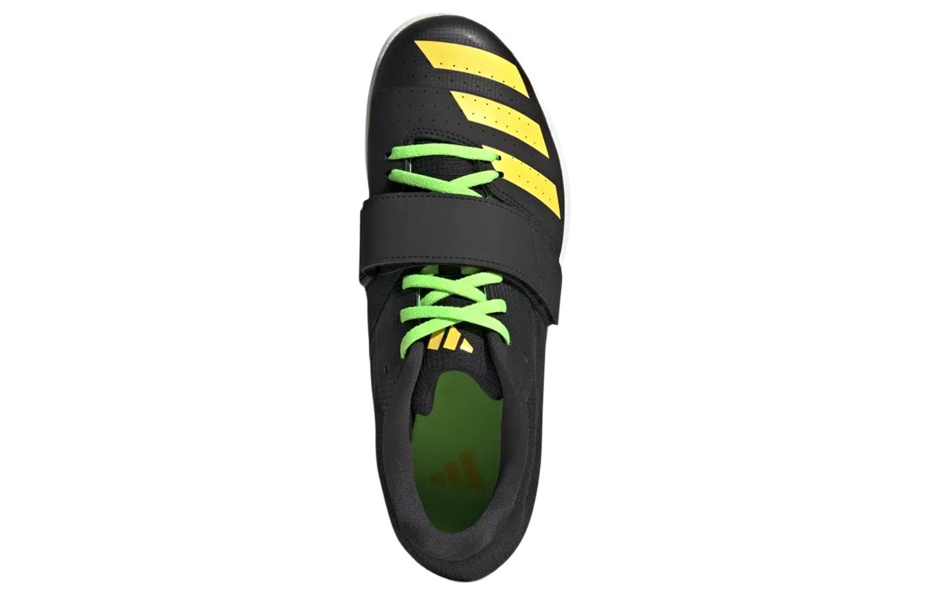 Adidas JUMPSTAR Shock Absorbers Slip Resistant Abrasion Resistant Low top Running Shoes Unisex Black Yellow