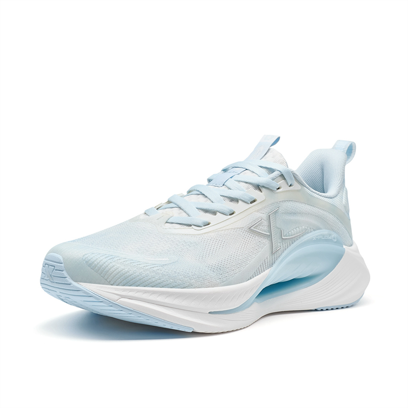 XTEP X FLOW 7.0 Rebound Lightweight Breathable Low top Running Shoes Women’s Blue Dyed Style