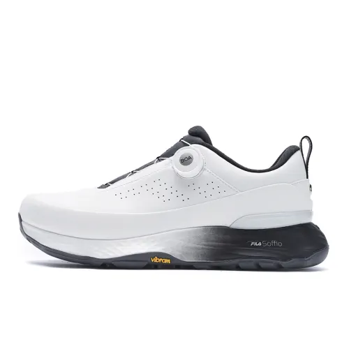 FILA VELOCITY Abrasion Resistant Slip Resistant Low top Abrasion Resistant Slip Resistant Golf Shoes Men's Black White