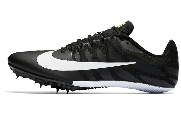 Nike Zoom Rival S9 Carbon Board Racing PU Anti-slip Wrap Support Lightweight Low-top Running Shoes Men and Women Similar Black and White