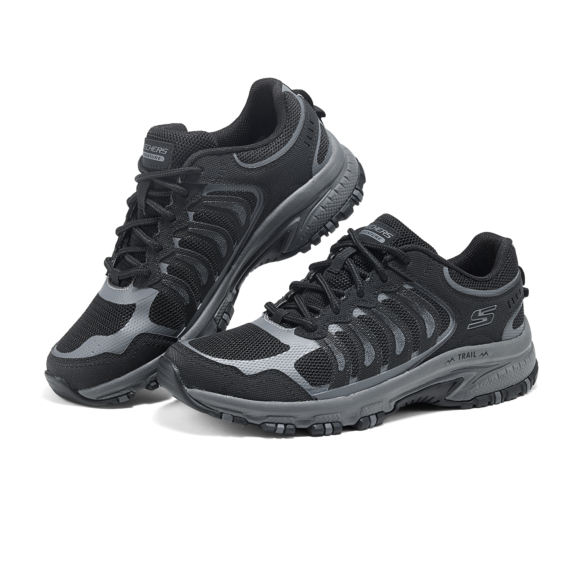 Skechers Adventurer Low top Running Shoes Women’s Black Gray