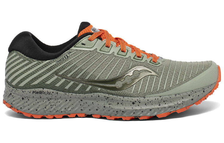Saucony Guide 13 Guide 13 TR Trail Running Support Low top Running Shoes Men’s Gray