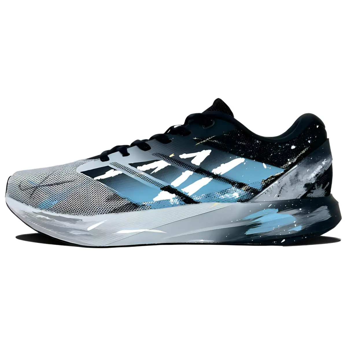 Adidas Duramo RC Rebound Low top Mesh, Textile Running Shoes Unisex Black Gray Blue