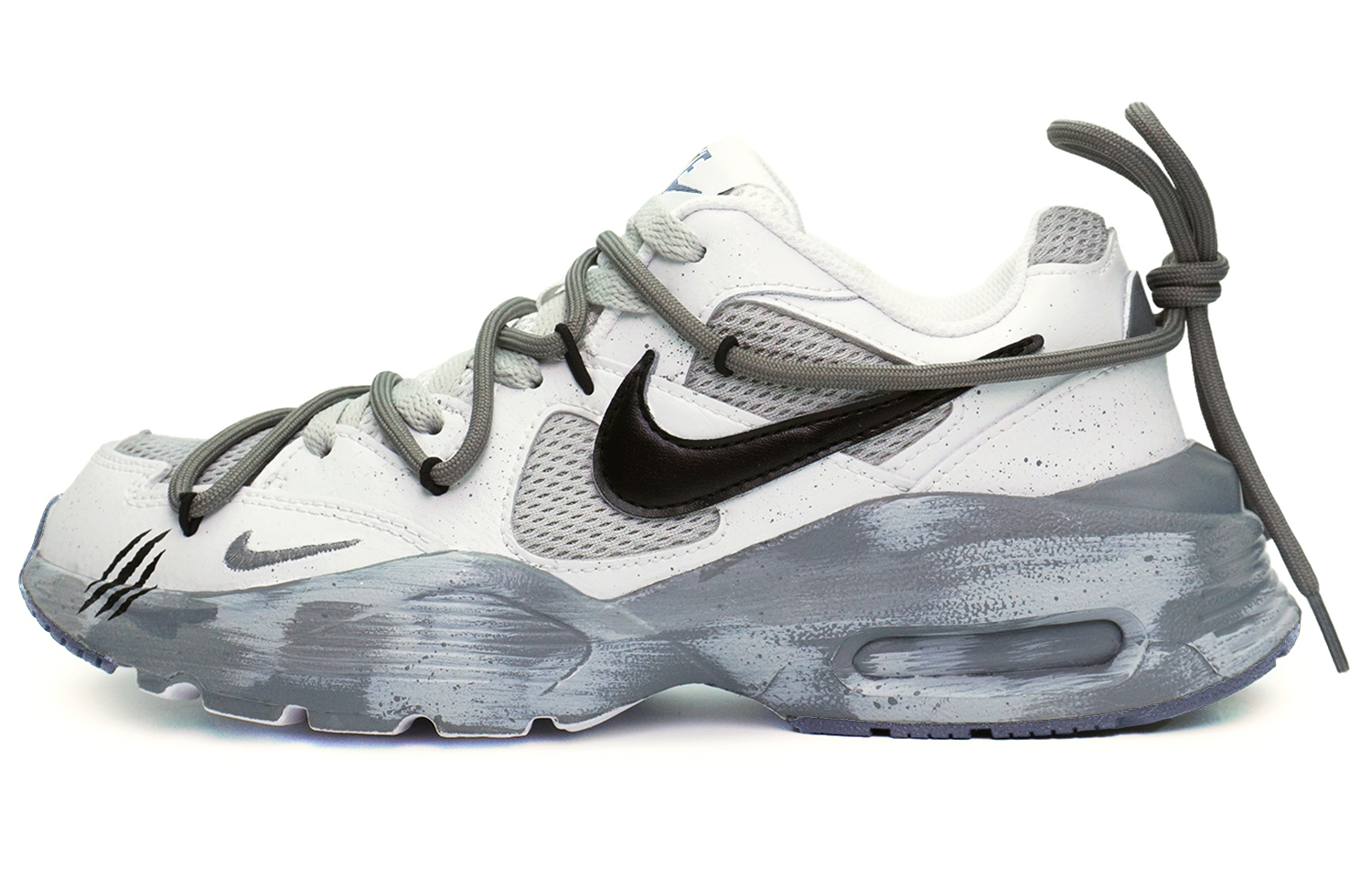 Nike Air Max Fusion Low top Running Shoes Women’s Gray White