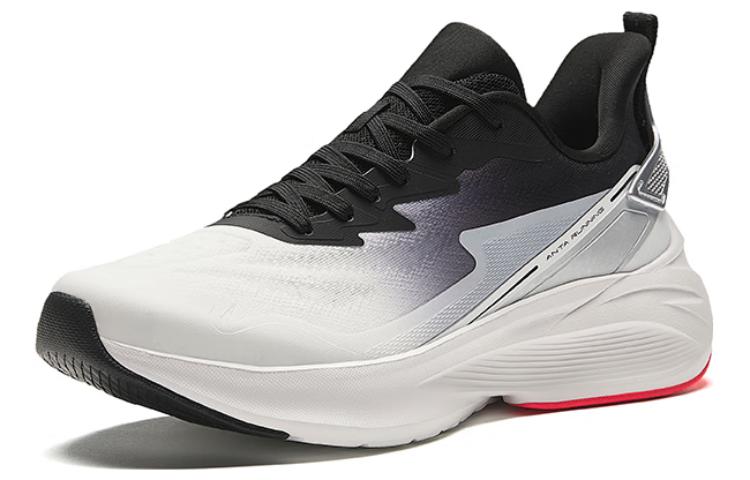 Anta Cushioning, Wear Resistant Low top Running Shoes Men’s Black Silver