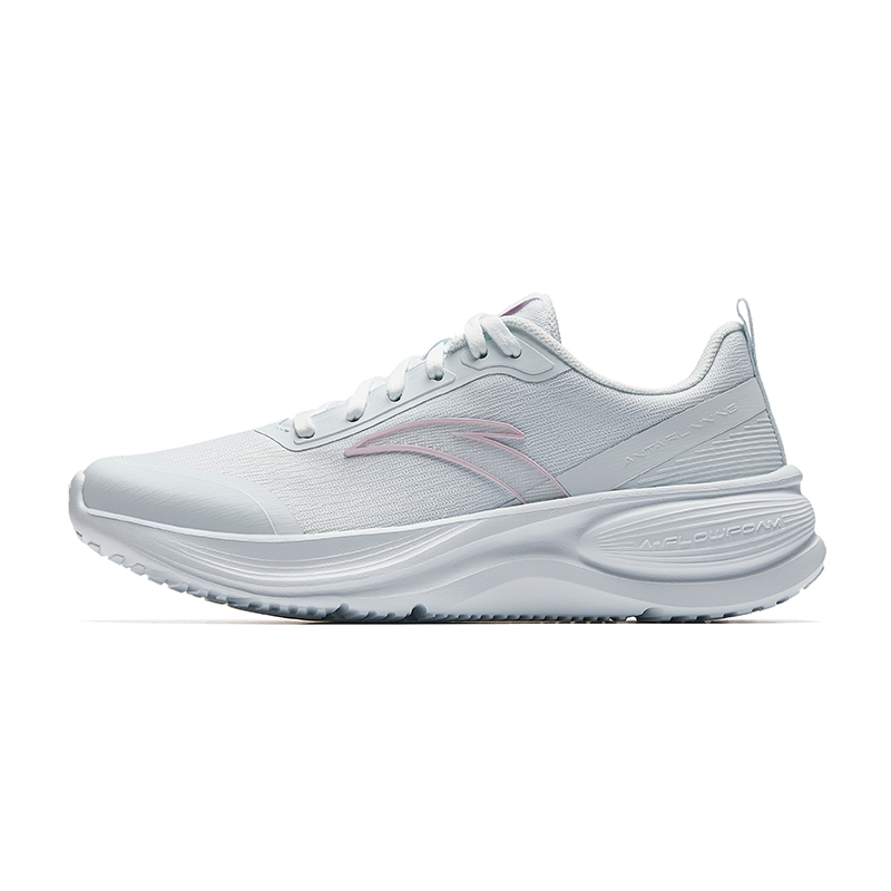 Anta Height Increasing Lightweight Breathable Low top Casual Running Shoes Women’s White