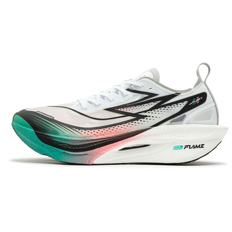 361° Flame 3 .5 Low top Running Shoes Unisex White Black Green