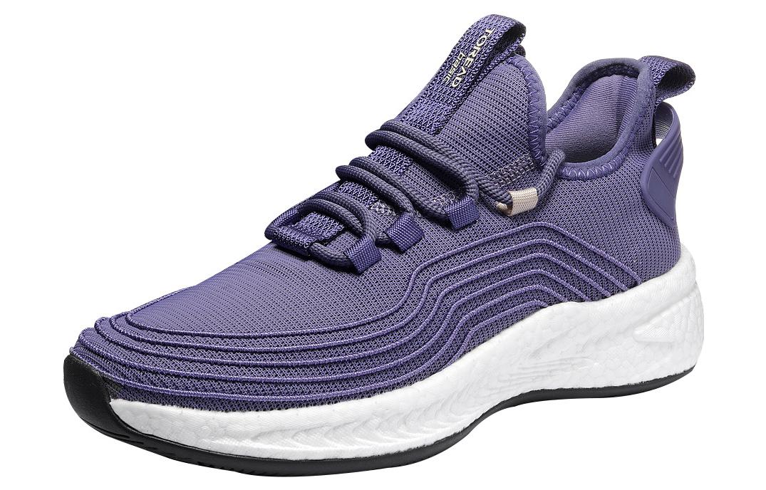TOREAD Comfortable Cushioning Abrasion Resistant Low top Outdoor Shoes Women’s Purple Black