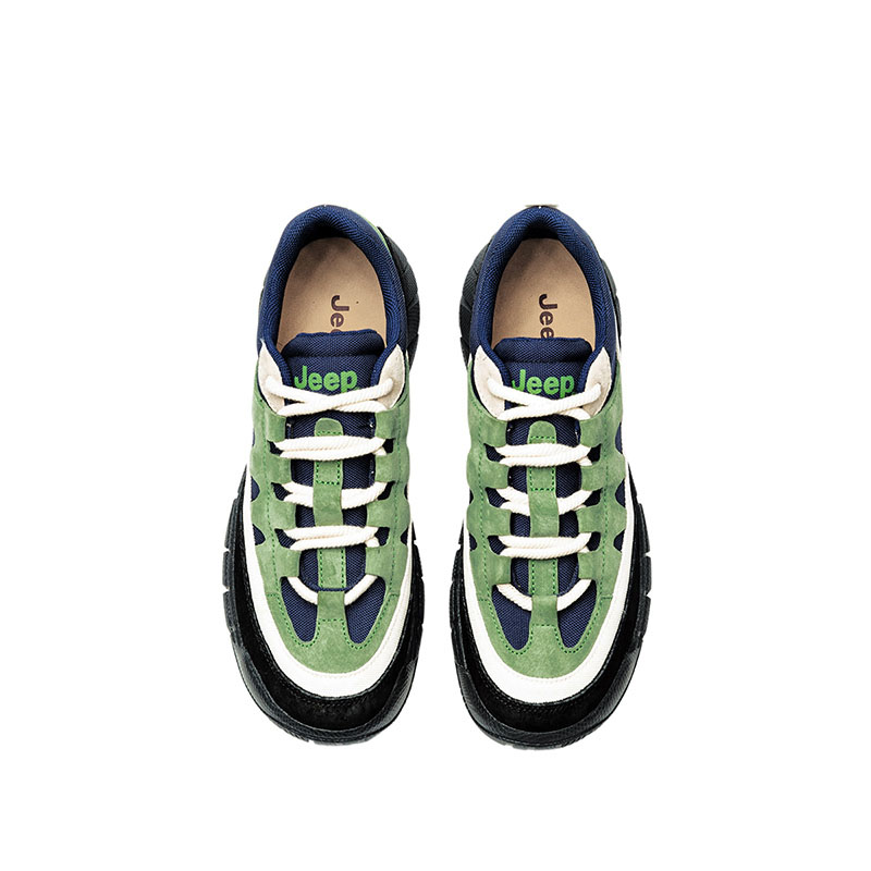 Jeep Cushioning Abrasion Resistant Waterproof Outdoor Shoes Women’s Black Green