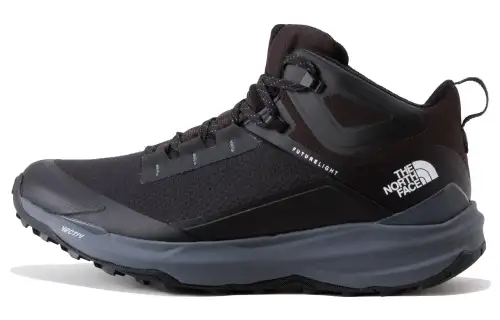 THE NORTH FACE Abrasion Resistant Mid top Outdoor Shoes Men's Black