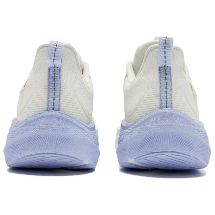 QIAODAN Infinity 7.0 Slip Resistant Breathable Cushioning Low top Sprint Running Shoes Women’s White Blue