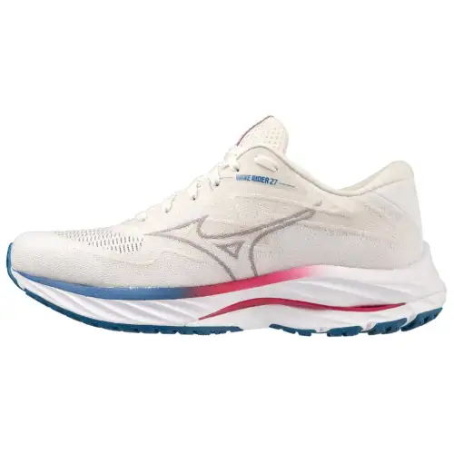 Mizuno Women's Wave Rider 27 Ssw 'White Papyrus' Women's