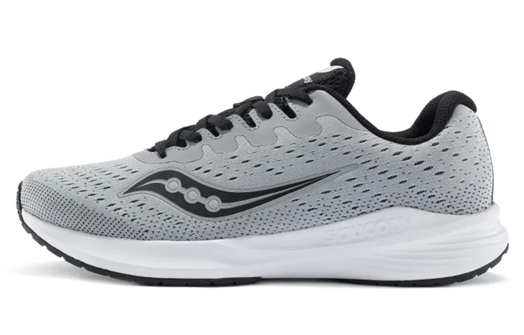 Saucony Running Shoes Men's Low Top Gray Black