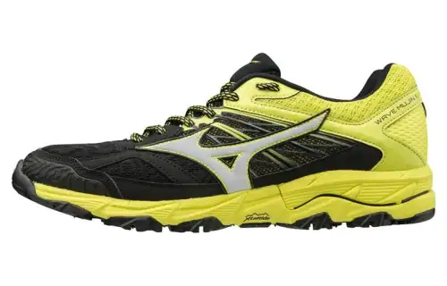 Mizuno Mujin 4 Low top Running Shoes Men's Black Yellow