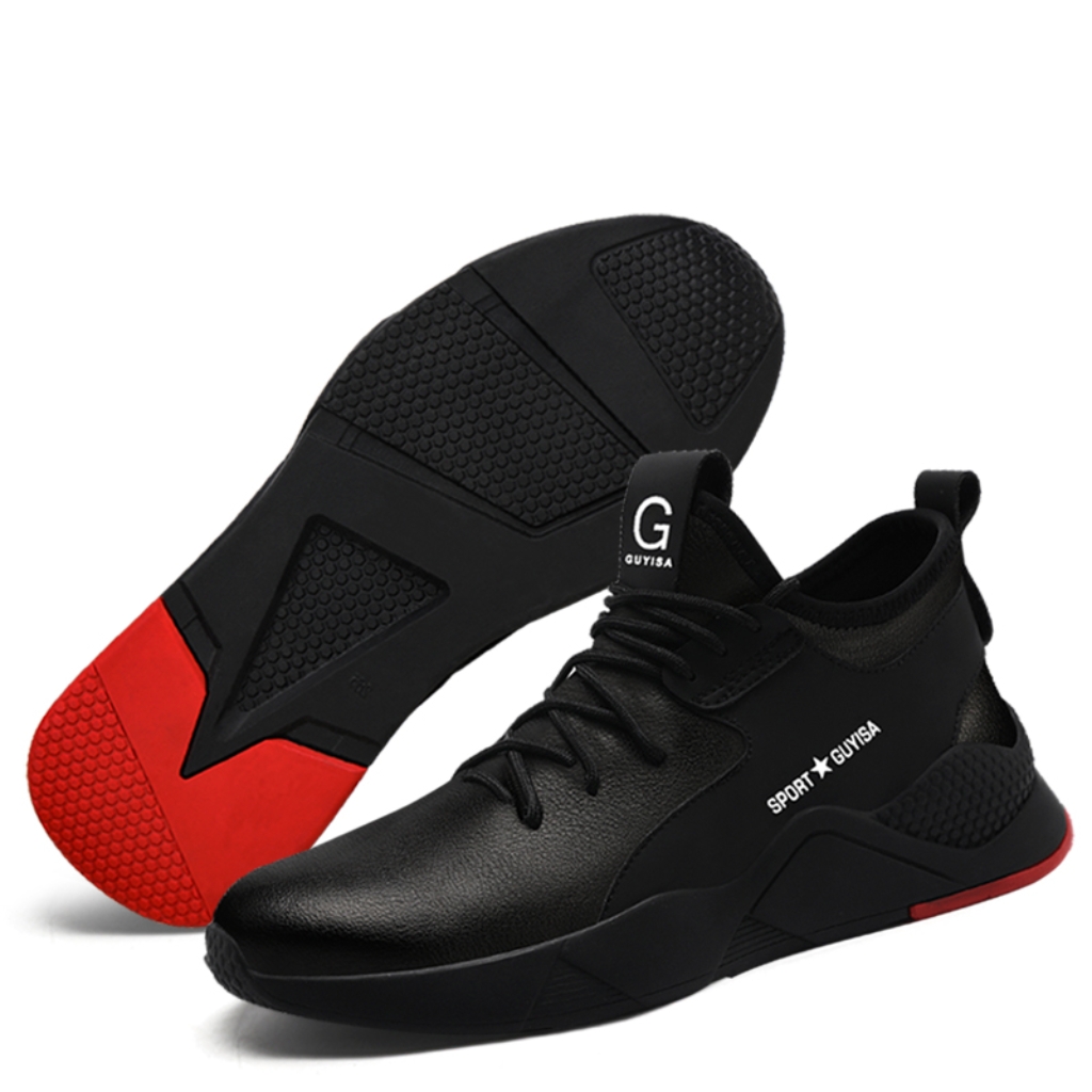 GUYISA Synthetic Leather Abrasion Resistant Lightweight Wear resistant And Lightweight Low top Outdoor Shoes Unisex