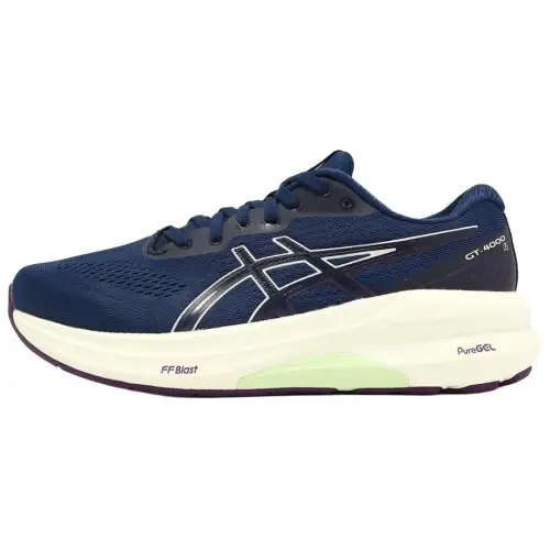 Asics GT 4000 4 Comfortable Low top Casual Running Shoes Women's Blue