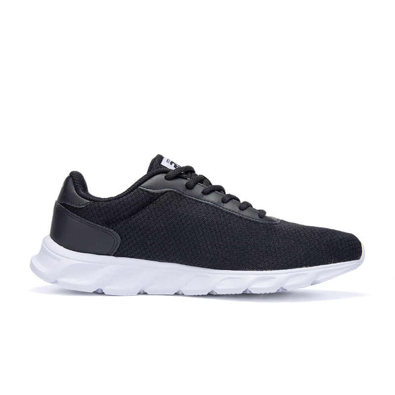 361° Cushioning Abrasion Resistant Cushioning, Wear Resistant Low top Running Shoes Men’s Black White