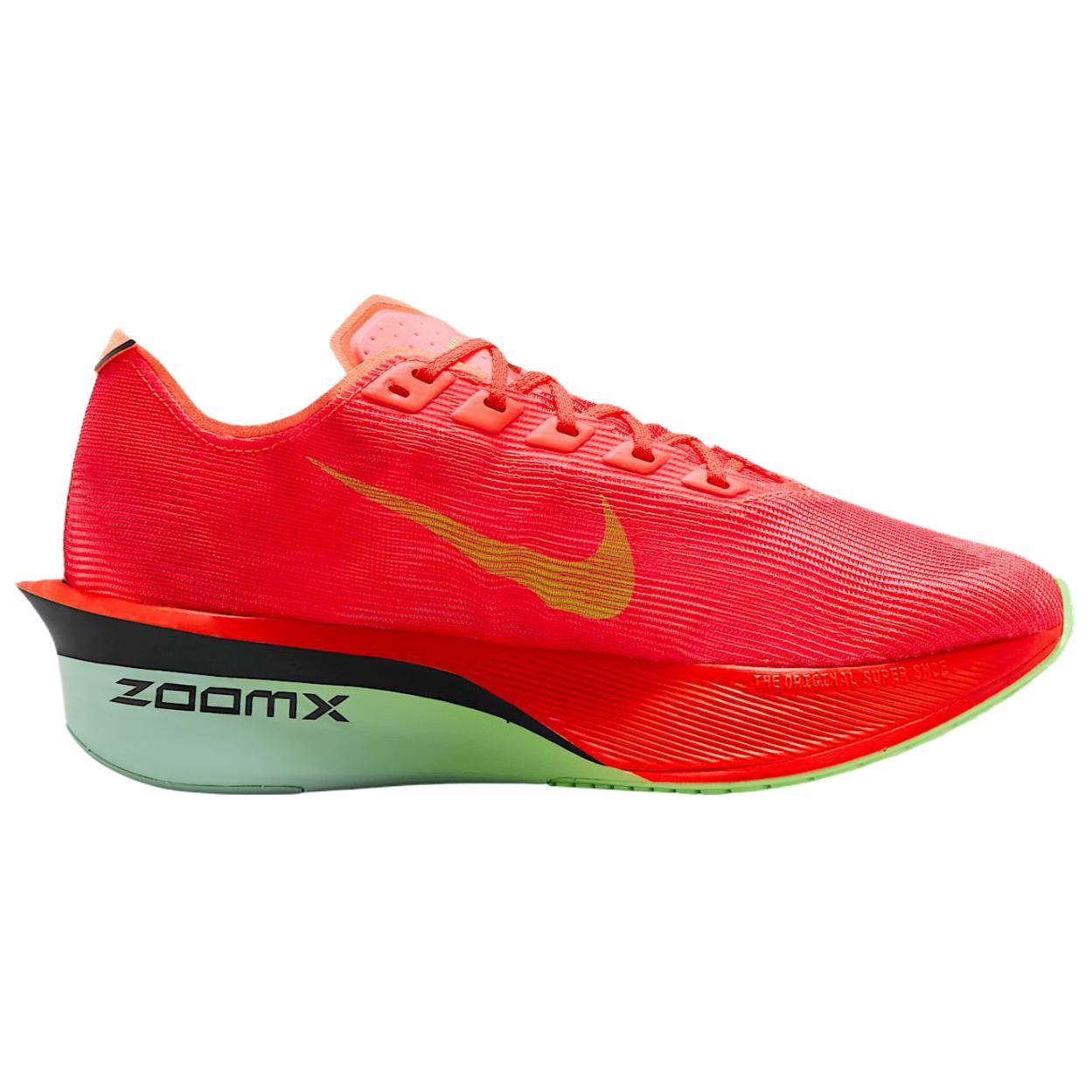 Nike ZoomX Vaporfly Next% 4 Bright Crimson Mint Foam Cave Purple Lime Blast Women’s