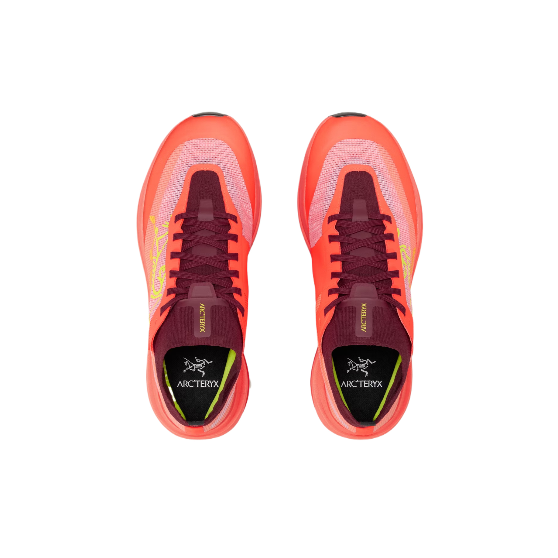 Arc’teryx SYLAN PRO Breathable Running Shoes Men’s Sour Cherry