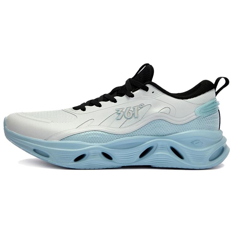 361° Breathable And Lightweight Low top Casual Running Shoes Men’s Gray Blue