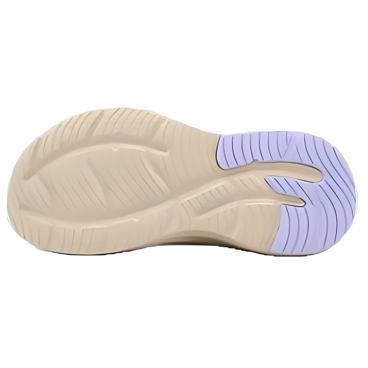 361° Cushioning Slip Resistant Low top Casual Running Shoes Women’s White Rice Purple