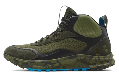 Under Armour Running Shoes Men's Mid Top Green