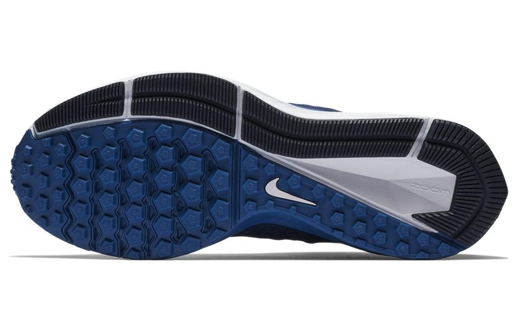 Мужские кроссовки Nike Zoom Winflo 5 (сине-белые) — фото 5