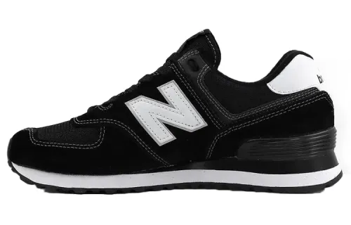 New Balance 574 Series Low Tops Casual Black White