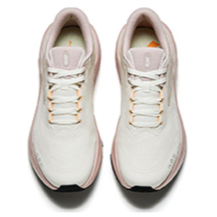 Anta Travel Slip Resistant Abrasion Resistant Low top Casual Running Shoes Women’s White Pink Brown