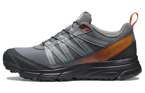 SALOMON X Mission Myst Running Shoes Unisex Low Top Gray/Orange