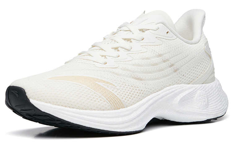 Anta MACH 1.0 Nitrogen Technology Lightweight Low top Running Shoes Women’s White Black