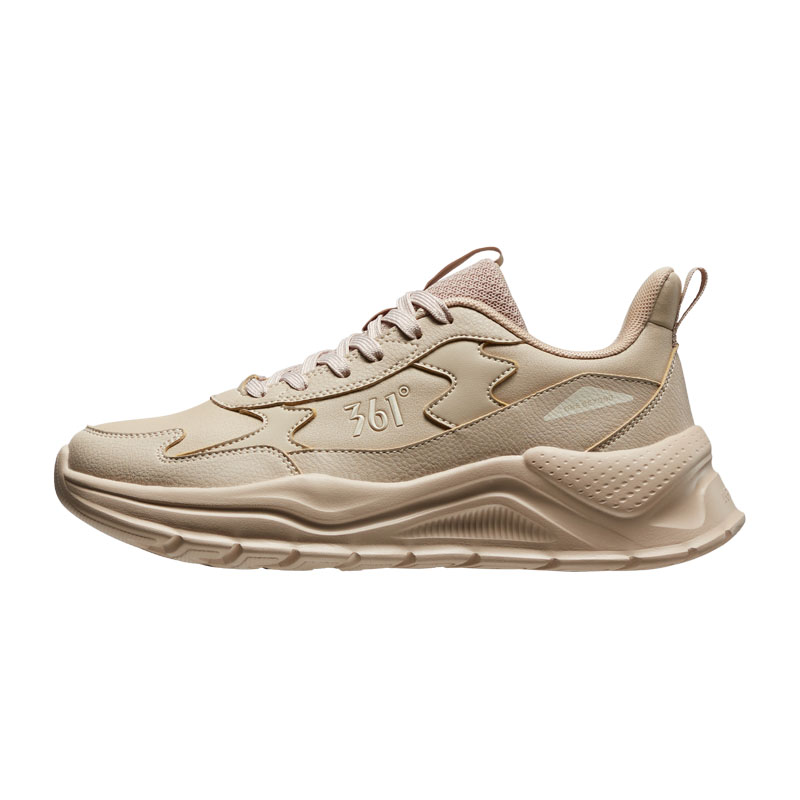 361° Versatile Cushioning, Wear Resistant Low top Running Shoes Women’s Wheat