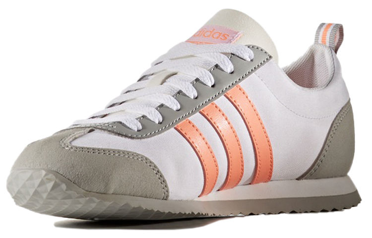 Женские кроссовки adidas neo VS JOG (бело-розово-серые) — фото 2
