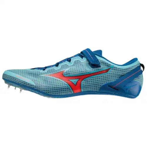 Mizuno Slip Resistant Abrasion Resistant Low top Rubber Long Distance Running Shoes Unisex Blue