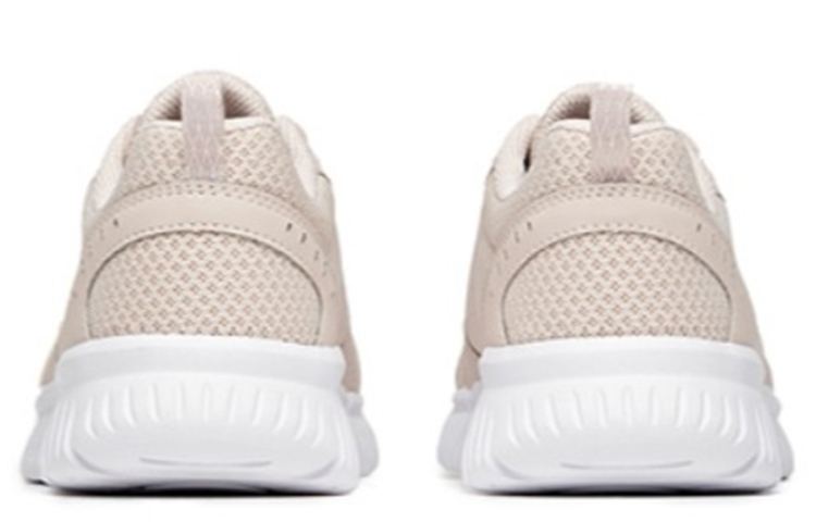 Anta Running Collection Textile, Synthetic Leather Low top EVA Midsole Casual Running Shoes Women’s Lotus Gray White