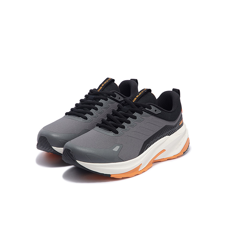 361° Rain Screen Slip Resistant Abrasion Resistant Low top Running Shoes Men’s Gray