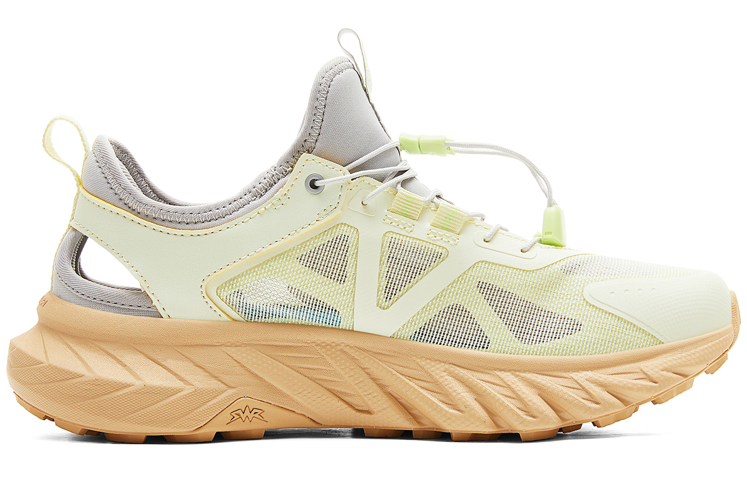 PEAK Cushioning Rebound Abrasion Resistant Breathable Slip Resistant Low top Running Shoes Women’s Tea Green