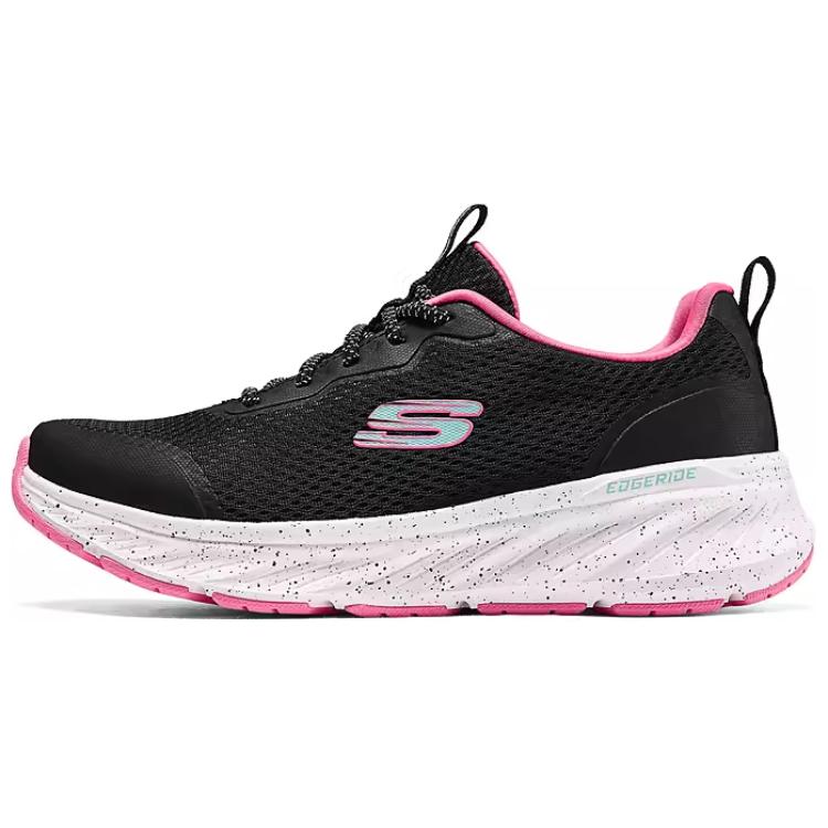 Skechers Sport Abrasion Resistant Low top Running Shoes Women’s Black Pink