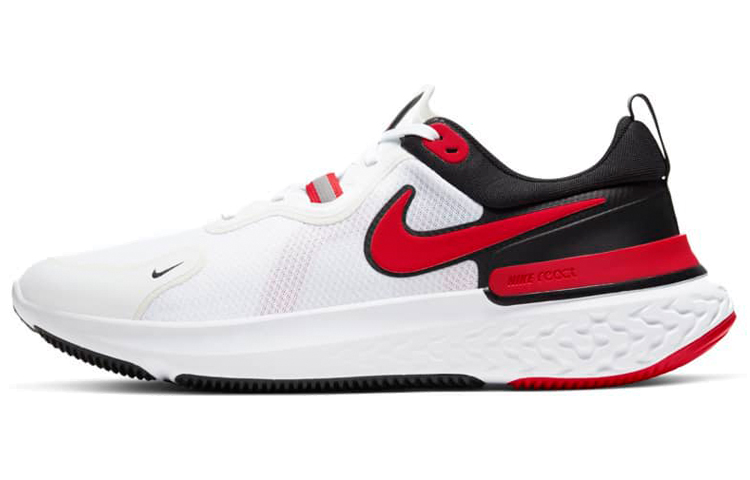 Мужские кроссовки Nike React Miler 1 (бело-красно-черные)