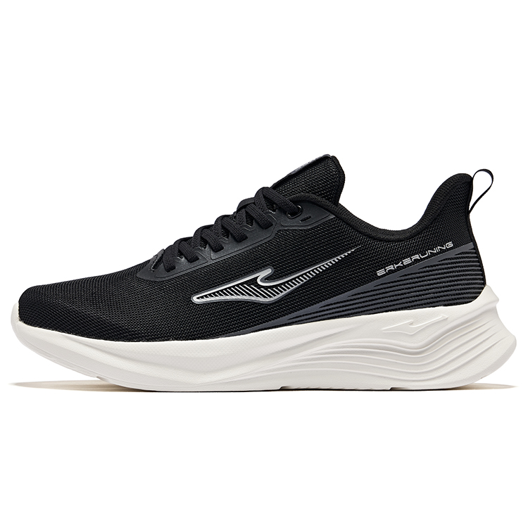 Erke Flying Speed 2 Cushioning Breathable Lightweight Rebound Low top Running Shoes Men’s Jet Black