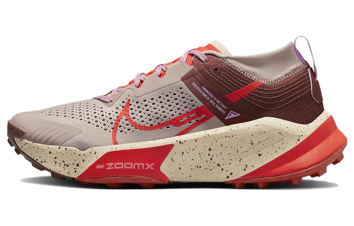 Мужские кроссовки Nike Nike ZoomX Zegama Trail (серые с коричневым)